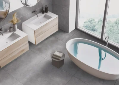 Ambiente Indoor Metropolis Grigio 90x90 30x60