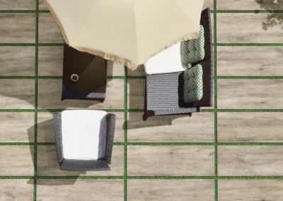 Ambiente Outdoor Laguna Rialto White 40x120 B