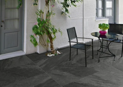 Ambiente Outdoor Interiorstone 60x60 3cm Nero